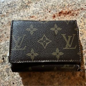 Vintage Louis Vuitton trifold wallet monogram LV